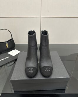 Chanel Buty damskie, kozaki, botki, skóra