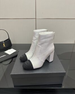 Chanel Buty damskie, kozaki, botki, skóra
