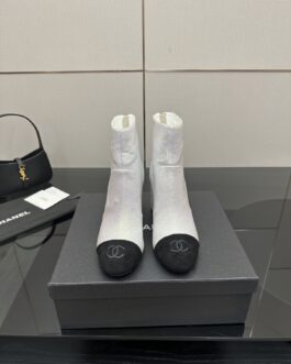 Chanel Buty damskie, kozaki, botki, skóra