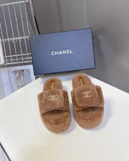 Chanel Buty, sandaly klapki, skora
