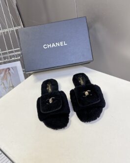 Chanel Buty, sandaly klapki, skora
