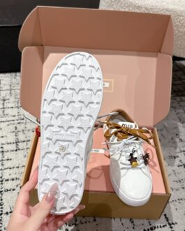 Miu miu Sneakersy, trampki, tenisówki, buty, skora