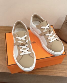 Hermes Sneakersy, trampki, tenisówki, buty, skora