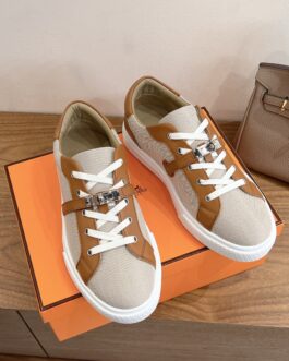 Hermes Sneakersy, trampki, tenisówki, buty, skora