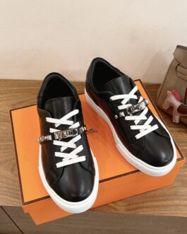 Hermes Sneakersy, trampki, tenisówki, buty, skora