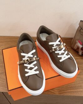 Hermes Sneakersy, trampki, tenisówki, buty, skora