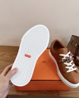 Hermes Sneakersy, trampki, tenisówki, buty, skora