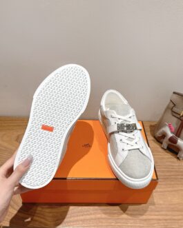 Hermes Sneakersy, trampki, tenisówki, buty, skora