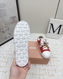 Miu miu Sneakersy, trampki, tenisówki, buty, skora