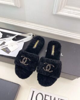 Chanel Buty, sandaly klapki, skora