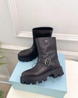 Prada Buty damskie, kozaki, botki, skóra