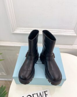 Prada Buty damskie, kozaki, botki, skóra