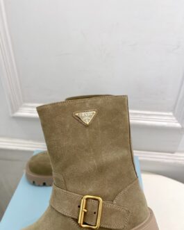 Prada Buty damskie, kozaki, botki, skóra
