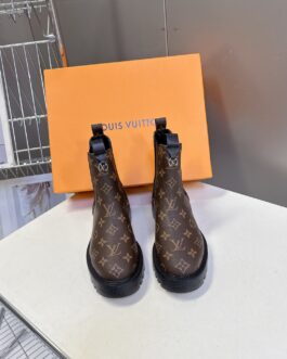 Louis Vuitton Buty damskie, kozaki, botki, skóra
