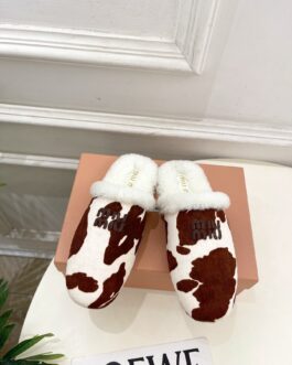 Miu miu Buty, sandaly klapki, skora