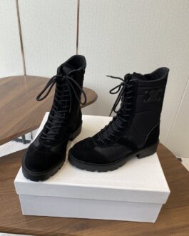 Celine Buty damskie, kozaki, botki, skóra