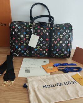 Louis Vuitton Torba podróżna, na siłownię, weekendowa, skóra Francja