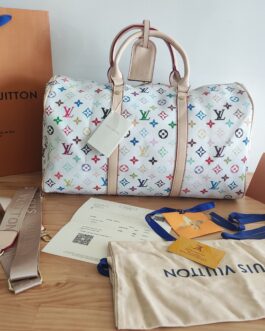 Louis Vuitton Torba podróżna, na siłownię, weekendowa, skóra Francja