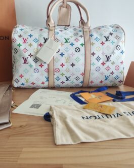 Louis Vuitton Torba podróżna, na siłownię, weekendowa, skóra Francja