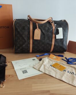 Louis Vuitton Torba podróżna, na siłownię, weekendowa, skóra Francja