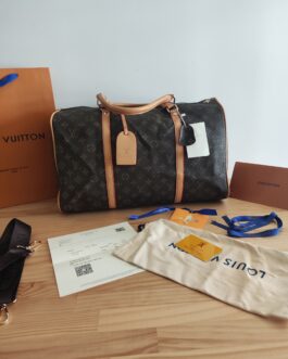 Louis Vuitton Torba podróżna, na siłownię, weekendowa, skóra Francja