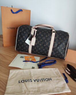Louis Vuitton Torba podróżna, na siłownię, weekendowa, skóra Francja