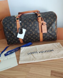 Louis Vuitton Torba podróżna, na siłownię, weekendowa, skóra Francja