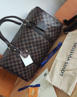 Louis Vuitton Torba podróżna, na siłownię, weekendowa, skóra Francja