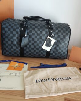 Louis Vuitton Torba podróżna, na siłownię, weekendowa, skóra Francja