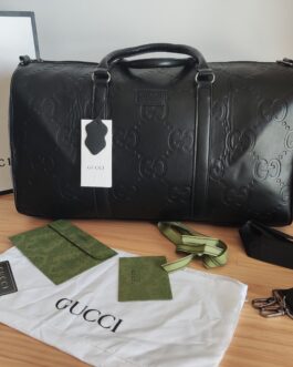 Gucci Torba podróżna, na siłownię, weekendowa, skóra, Włochy