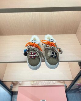 Miu miu Sneakersy, trampki, tenisówki, buty, skora