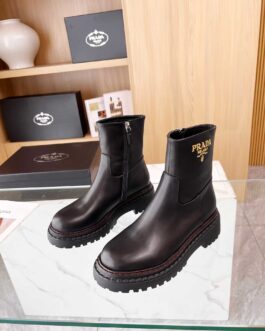 Prada Buty damskie, kozaki, botki, skóra
