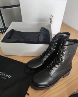 Celine Buty damskie, kozaki, botki, skóra, od reki