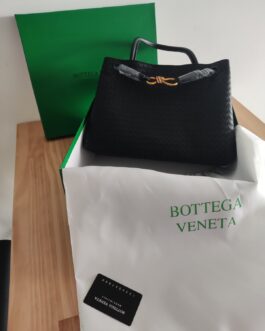 Torebka Bottega Venata Andiamo damska torba od reki
