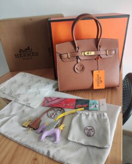 Torebka damska Hermes Birkin, skora od reki