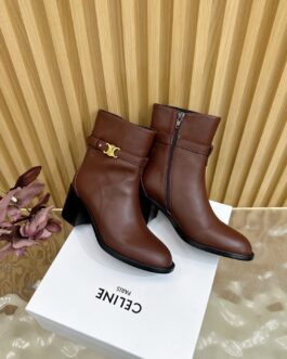 Celine Buty damskie, kozaki, botki, skóra