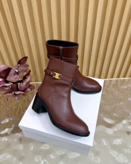 Celine Buty damskie, kozaki, botki, skóra