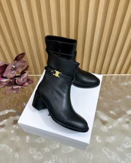 Celine Buty damskie, kozaki, botki, skóra