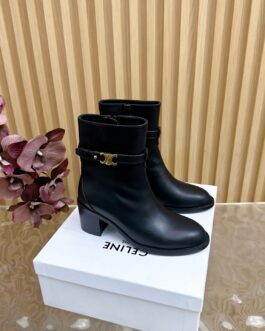 Celine Buty damskie, kozaki, botki, skóra