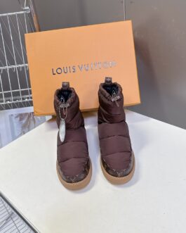 Louis Vuitton Buty damskie, kozaki, botki, skóra