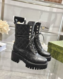 Gucci Buty damskie, kozaki, botki, skóra