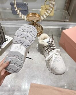 Miu Miu Sneakersy, trampki, tenisówki, buty, skora