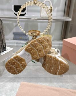 Miu Miu Sneakersy, trampki, tenisówki, buty, skora