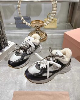 Miu Miu Sneakersy, trampki, tenisówki, buty, skora