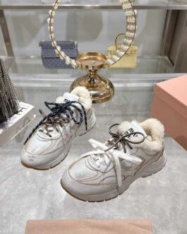 Miu Miu Sneakersy, trampki, tenisówki, buty, skora