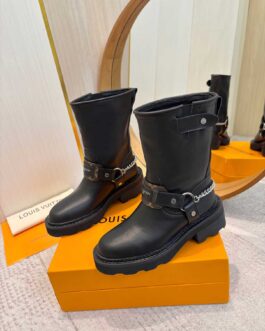 Louis Vuitton Buty damskie, kozaki, botki, skóra