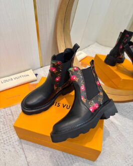 Louis Vuitton Buty damskie, kozaki, botki, skóra