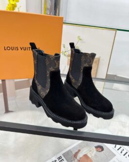 Louis Vuitton Buty damskie, kozaki, botki, skóra