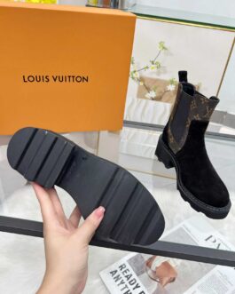 Louis Vuitton Buty damskie, kozaki, botki, skóra