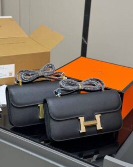 Torebka damska elegancka Hermes, skóra